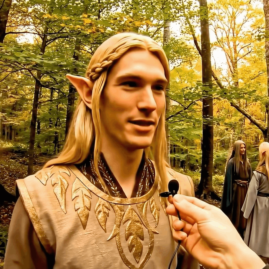prompts for ai interviews in middle earth (lord of the rings)