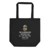 ai apocalipse: robot apologizes. eco tote bag