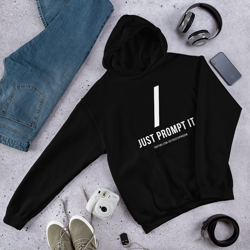 just do it! unisex hoodie just do it! unisex hoodie