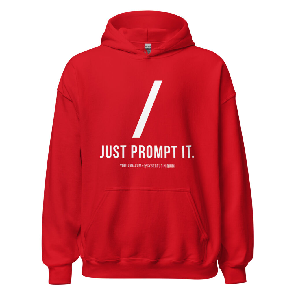 just do it! unisex hoodie
