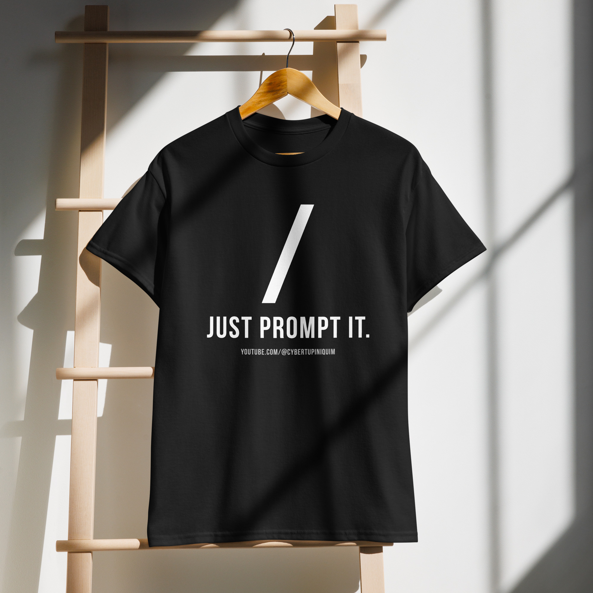 just prompt it! dryblend® t shirt