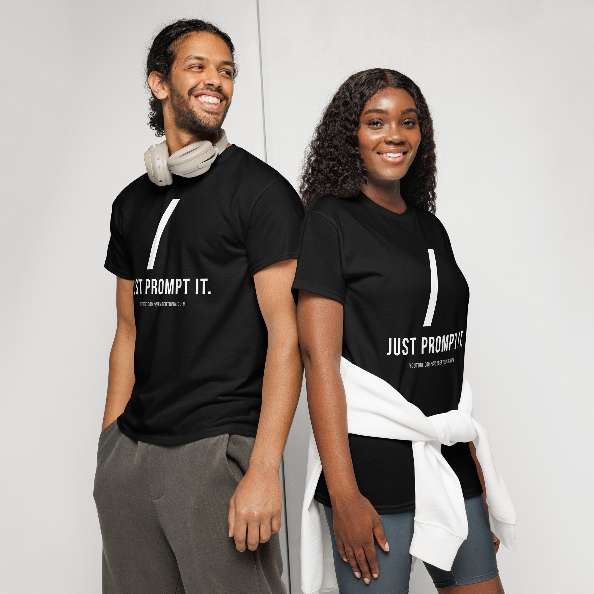 just prompt it! dryblend® t shirt